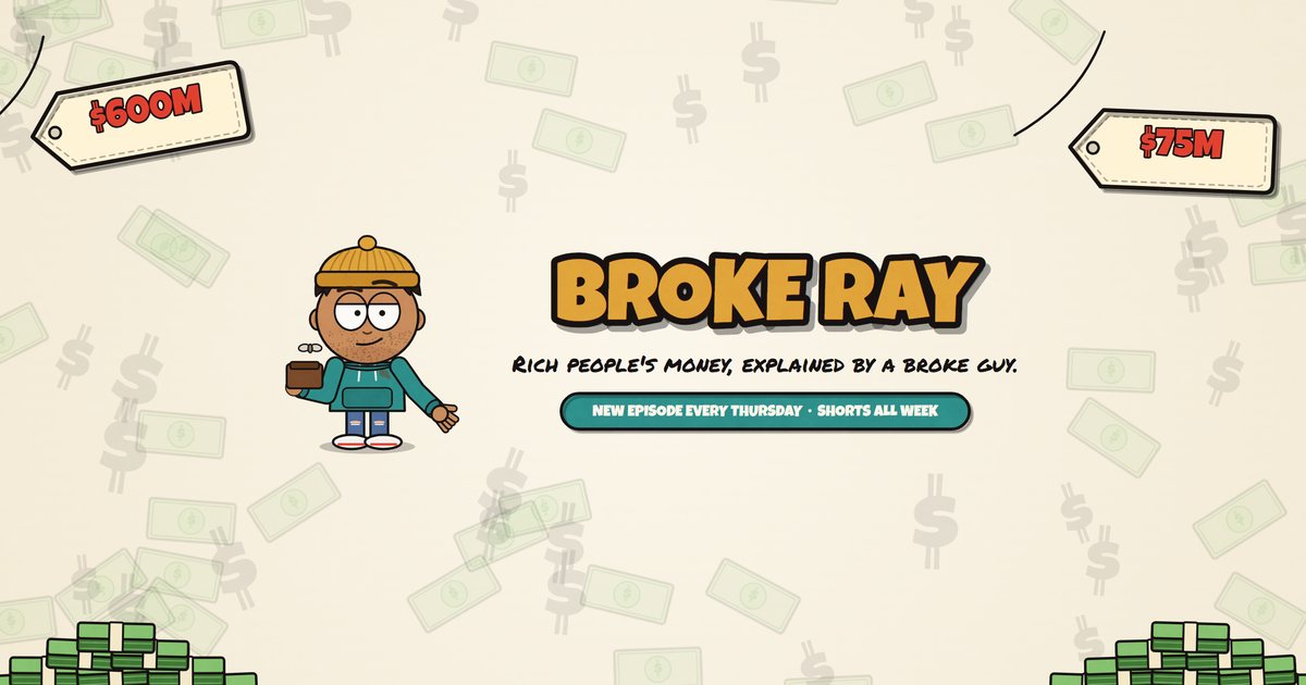 Broke Ray channel art